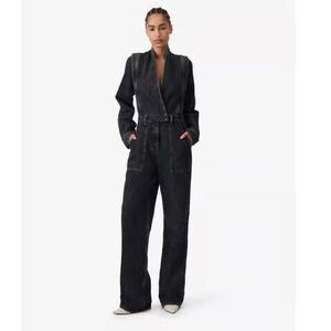 IRO Black Jumpsuit